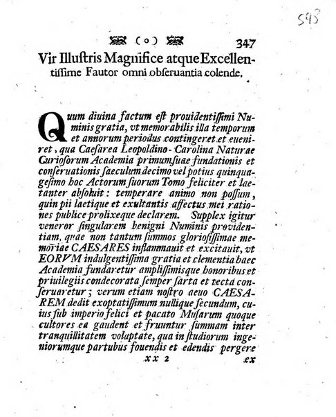 Acta physico-medica Academiae caesareae leopoldino-carolinae naturae curiosorum exhibentia ephemerides sive oservationes historias et experimenta a celeberrimis Germaniae et exterarum regionum viris habita et communicata..