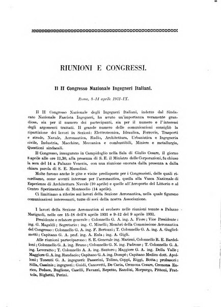 L'aerotecnica giornale ed atti dell'Associazione italiana di aerotecnica