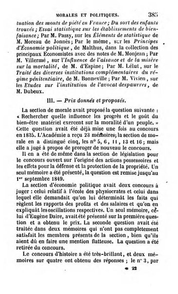 Annuaire de l'economie politique et de la statistique