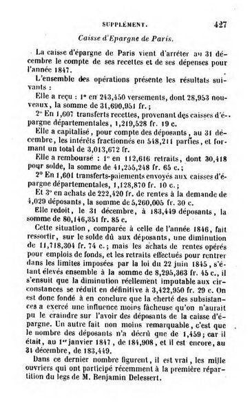 Annuaire de l'economie politique et de la statistique