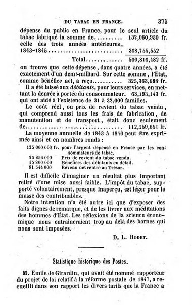 Annuaire de l'economie politique et de la statistique