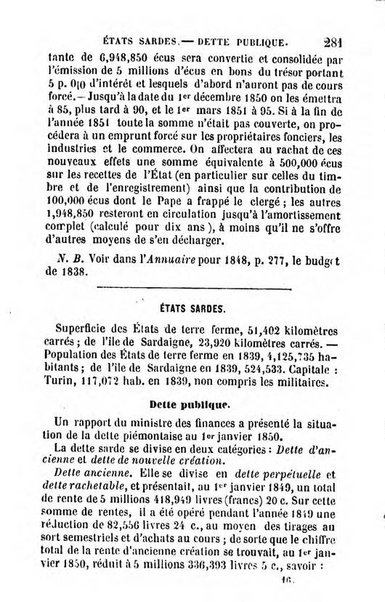 Annuaire de l'economie politique et de la statistique