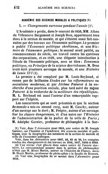 Annuaire de l'economie politique et de la statistique