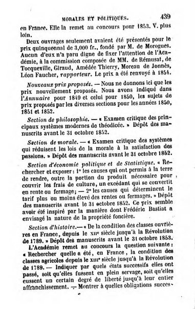 Annuaire de l'economie politique et de la statistique