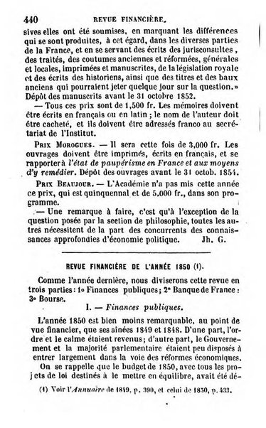 Annuaire de l'economie politique et de la statistique