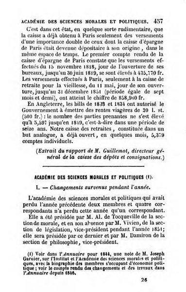 Annuaire de l'economie politique et de la statistique