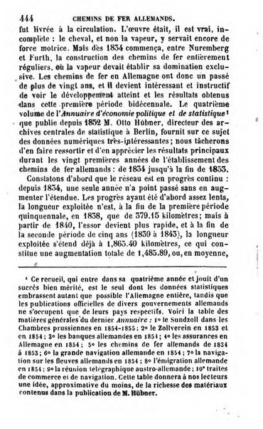 Annuaire de l'economie politique et de la statistique