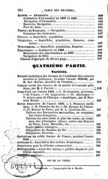 Annuaire de l'economie politique et de la statistique