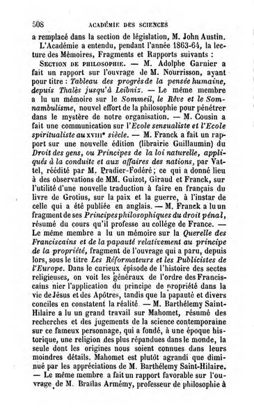 Annuaire de l'economie politique et de la statistique