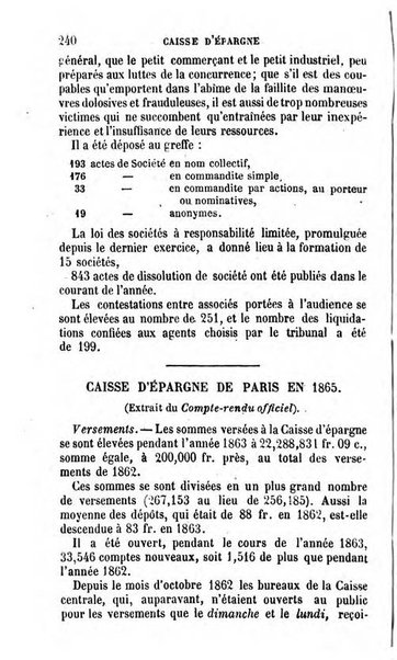 Annuaire de l'economie politique et de la statistique