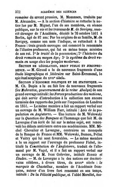 Annuaire de l'economie politique et de la statistique