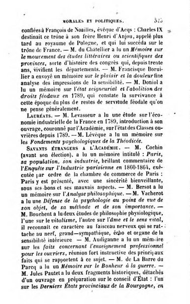 Annuaire de l'economie politique et de la statistique