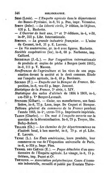 Annuaire de l'economie politique et de la statistique