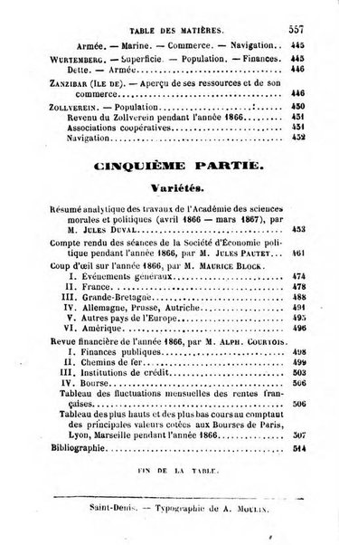 Annuaire de l'economie politique et de la statistique