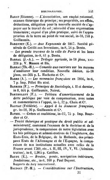 Annuaire de l'economie politique et de la statistique