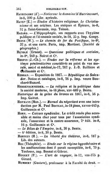 Annuaire de l'economie politique et de la statistique