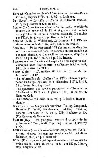 Annuaire de l'economie politique et de la statistique