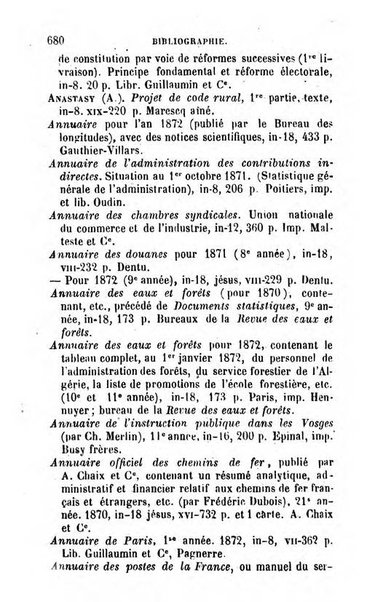 Annuaire de l'economie politique et de la statistique