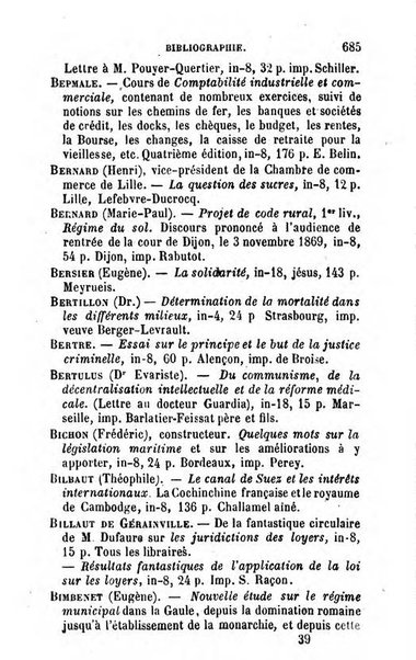 Annuaire de l'economie politique et de la statistique