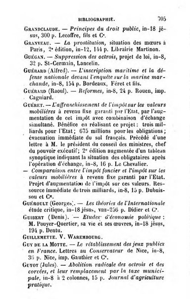 Annuaire de l'economie politique et de la statistique