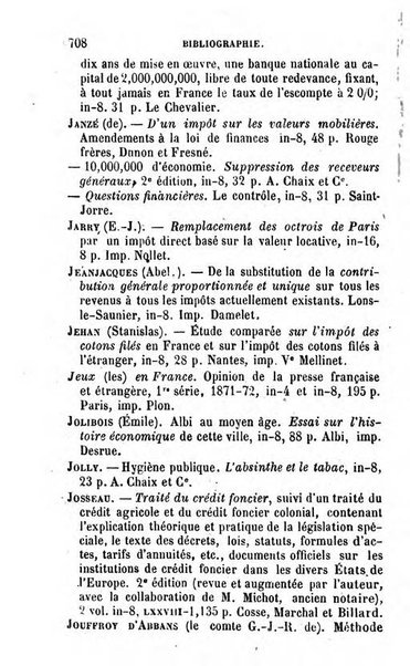 Annuaire de l'economie politique et de la statistique