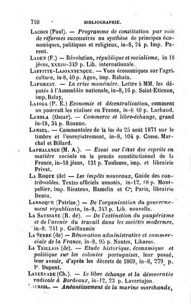 Annuaire de l'economie politique et de la statistique