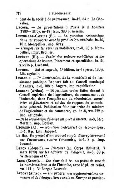 Annuaire de l'economie politique et de la statistique