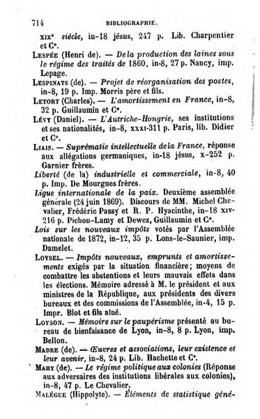 Annuaire de l'economie politique et de la statistique