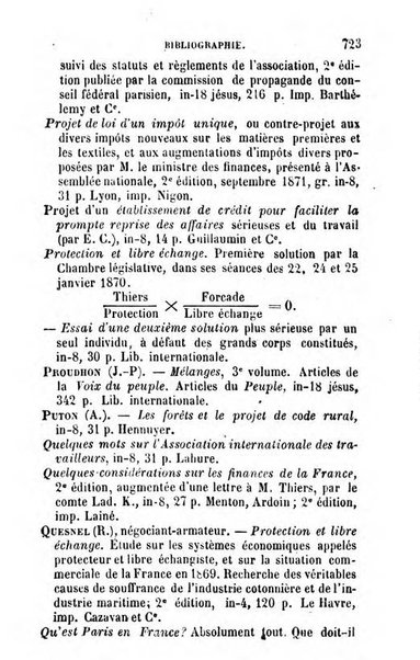 Annuaire de l'economie politique et de la statistique