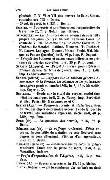 Annuaire de l'economie politique et de la statistique