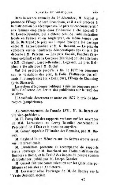 Annuaire de l'economie politique et de la statistique