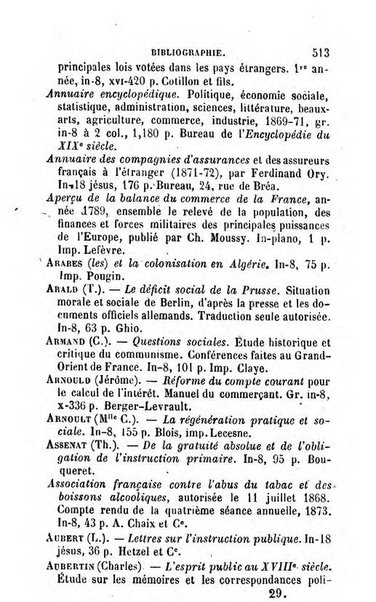 Annuaire de l'economie politique et de la statistique