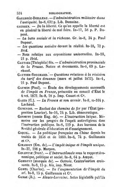 Annuaire de l'economie politique et de la statistique