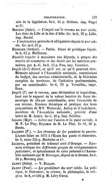 Annuaire de l'economie politique et de la statistique