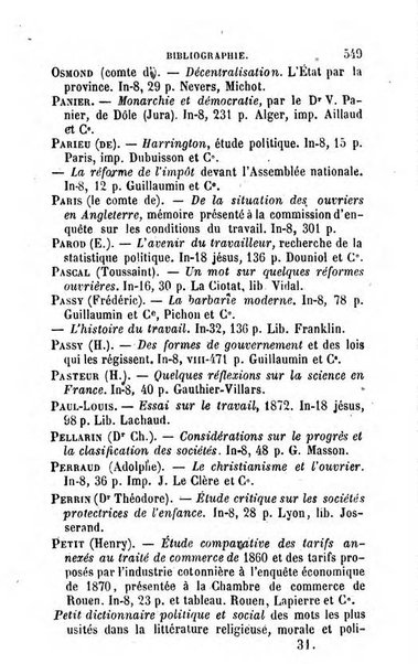 Annuaire de l'economie politique et de la statistique