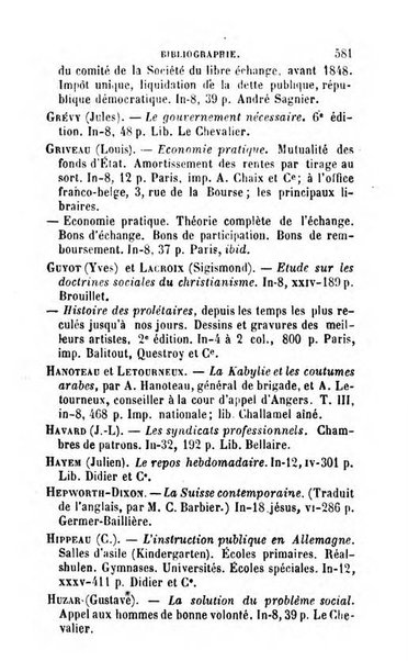 Annuaire de l'economie politique et de la statistique