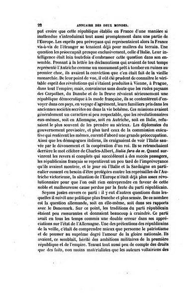 Annuaire des deux mondes histoire générale des divers états