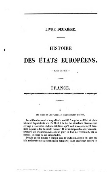 Annuaire des deux mondes histoire générale des divers états