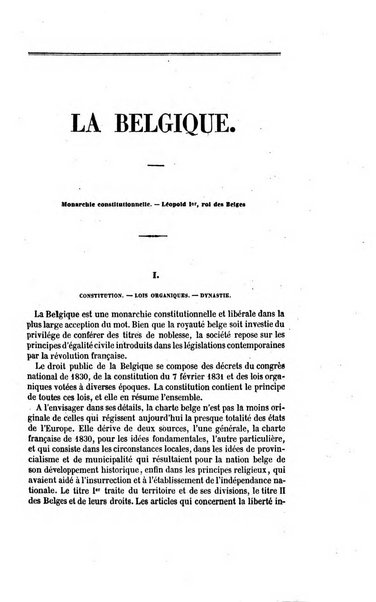 Annuaire des deux mondes histoire générale des divers états