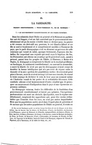 Annuaire des deux mondes histoire générale des divers états