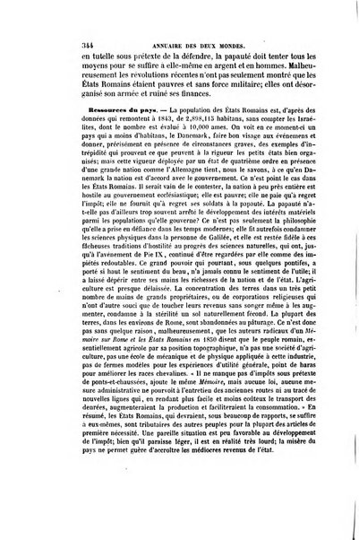 Annuaire des deux mondes histoire générale des divers états