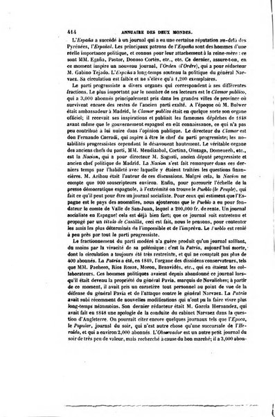 Annuaire des deux mondes histoire générale des divers états