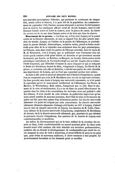 Annuaire des deux mondes histoire générale des divers états