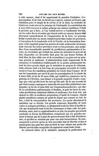 Annuaire des deux mondes histoire générale des divers états