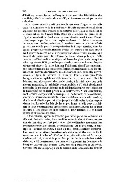 Annuaire des deux mondes histoire générale des divers états