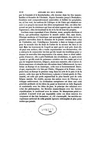 Annuaire des deux mondes histoire générale des divers états