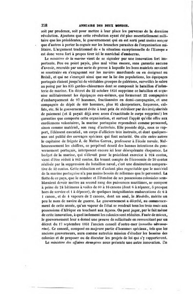 Annuaire des deux mondes histoire générale des divers états