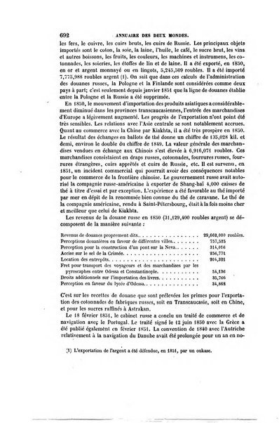 Annuaire des deux mondes histoire générale des divers états