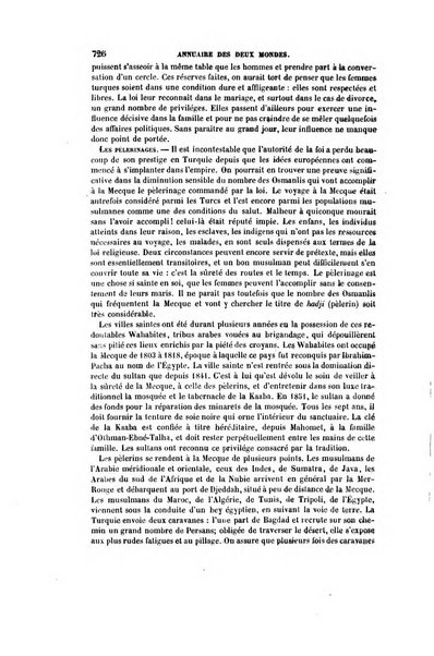 Annuaire des deux mondes histoire générale des divers états