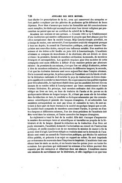 Annuaire des deux mondes histoire générale des divers états